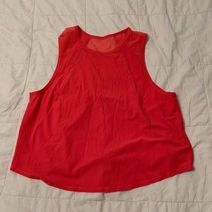lululemon athletica Red Tank Top